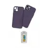 ieg™ iPhone 13 Mini Kılıf Atlas Minimal Prime - Siyah Polymer Nano Ekran Koruyucu