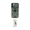 ieg™ iPhone 13 Pro Max Kılıf Ahenk Klasik - Şeffaf Pasifik Cam Ekran Koruyucu
