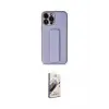ieg™ iPhone 13 Pro Max Kılıf Akış Doku - Siyah Bilvis 3D Mat Cam Ekran Koruyucu