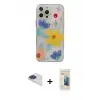 ieg™ iPhone 13 Pro Max Kılıf Eksen Asil Prime - Siyah 6D Mat Seramik Hayalet Nano Ekran Koruyucu + Pers Alüminyum Kamera Lens - LT