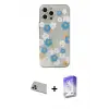 ieg™ iPhone 13 Pro Max Kılıf Eksen Asil Prime - Siyah Bilvis 5in1 3D Magic Cam Ekran Koruyucu + Rainbow Kamera Lens Koruma Cam - MR
