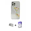 ieg™ iPhone 13 Pro Max Kılıf Eksen Asil Prime - Siyah Bilvis 5in1 3D Magic Cam Ekran Koruyucu + Rainbow Kamera Lens Koruma Cam - BZ