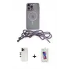 ieg™ iPhone 13 Pro Max Kılıf Eksen Özel Seri - Siyah Joko 5D Cam + Shine Kamera Lens - GD
