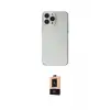 ieg™ iPhone 13 Pro Max Kılıf Kutup Doku Koleksiyonu - Şeffaf Maxco Cam Ekran Koruyucu