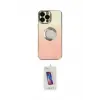ieg™ iPhone 13 Pro Max Kılıf Kutup Yansıma Özel Seri - Siyah Joko 5D Cam