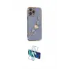 ieg™ iPhone 13 Pro Max Kılıf Nova Işık Prime - Siyah 3D Antistatik Cam Ekran Koruyucu