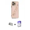 ieg™ iPhone 13 Pro Max Kılıf Nova Işık Prime - Siyah Bilvis 5in1 3D Magic Cam Ekran Koruyucu + Rainbow Kamera Lens Koruma Cam - REGD