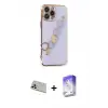 ieg™ iPhone 13 Pro Max Kılıf Nova Işık Prime - Siyah Bilvis 5in1 3D Magic Cam Ekran Koruyucu + Rainbow Kamera Lens Koruma Cam - REGD