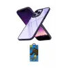 ieg™ iPhone 13 Pro Max Kılıf Nova Işık Serisi - Siyah 18D Cam Ekran Koruyucu