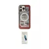 ieg™ iPhone 13 Pro Max Kılıf Siluet Modern Koleksiyonu - Şeffaf Pasifik Cam Ekran Koruyucu