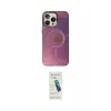 ieg™ iPhone 13 Pro Max Kılıf Siluet Modern Koleksiyonu - Şeffaf Pasifik Cam Ekran Koruyucu