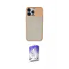 ieg™ iPhone 13 Pro Max Kılıf Vadi Çizgi - Siyah Bilvis 5in1 3D Magic Cam Ekran Koruyucu