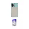 ieg™ iPhone 13 Pro Max Kılıf Vadi Çizgi - Siyah Bilvis 5in1 3D Magic Cam Ekran Koruyucu
