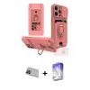 ieg™ iPhone 13 Pro Max Kılıf Vadi Form Prime - Siyah Bilvis 5in1 3D Magic Cam Ekran Koruyucu + Rainbow Kamera Lens Koruma Cam - MI