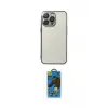 ieg™ iPhone 13 Pro Max Kılıf Vadi Minimal - Siyah 18D Cam Ekran Koruyucu