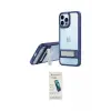 ieg™ iPhone 13 Pro Max Kılıf Yadigar Yansıma - Şeffaf Pasifik Cam Ekran Koruyucu
