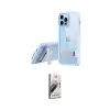 ieg™ iPhone 13 Pro Max Kılıf Yadigar Yansıma - Siyah Bilvis 3D Mat Cam Ekran Koruyucu