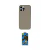 ieg™ iPhone 13 Pro Max Kılıf Zirve Modern Özel Seri - Siyah 18D Cam Ekran Koruyucu