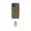 ieg™ iPhone 14 Kılıf Ahenk Çizgi Serisi - Siyah Joko Magic 5D Cam