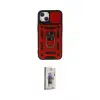 ieg™ iPhone 14 Kılıf Ahenk Klasik - Siyah Bilvis 3D Cam Ekran Koruyucu
