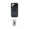 ieg™ iPhone 14 Kılıf Ahenk Klasik - Siyah Bilvis 3D Cam Ekran Koruyucu