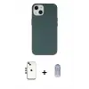 ieg™ iPhone 14 Kılıf Ahenk Serisi - Siyah Joko Magic 5D Cam + Shine Kamera Lens - GD
