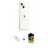 ieg™ iPhone 14 Kılıf Ahenk Yansıma Prime - Siyah Buffer Cam Ekran Koruyucu + Diamond Kamera Lens - PE