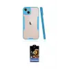 ieg™ iPhone 14 Kılıf Atlas Asil Serisi - Siyah Buffer Hayalet Cam Ekran Koruyucu