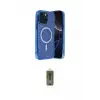 ieg™ iPhone 14 Kılıf Eksen Çizgi - Siyah Joko Magic 5D Hayalet Cam