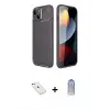 ieg™ iPhone 14 Kılıf Eksen Form Prime - Siyah Joko Magic 5D Cam + Diamond Kamera Lens - SABE