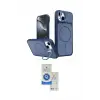 ieg™ iPhone 14 Kılıf İz Modern Prime - Şeffaf Royal Nano Ekran Koruyucu