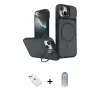 ieg™ iPhone 14 Kılıf İz Modern Prime - Siyah Joko Magic 5D Cam + Diamond Kamera Lens - YL