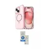 ieg™ iPhone 14 Kılıf Kıvılcım Form Prime - Şeffaf Royal Nano Ekran Koruyucu
