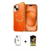 ieg™ iPhone 14 Kılıf Kıvılcım Form Prime - Siyah Buffer Cam Ekran Koruyucu + Shine Kamera Lens - KI