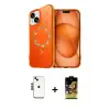 ieg™ iPhone 14 Kılıf Kıvılcım Form Prime - Siyah Buffer Cam Ekran Koruyucu + Shine Kamera Lens - SH