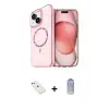 ieg™ iPhone 14 Kılıf Kıvılcım Form Prime - Siyah Joko Magic 5D Cam + Diamond Kamera Lens - SABE