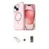 ieg™ iPhone 14 Kılıf Kıvılcım Form Prime - Siyah Joko Magic 5D Hayalet Cam + Diamond Kamera Lens - PE
