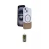 ieg™ iPhone 14 Kılıf Kozmos Form Özel Seri - Siyah Joko Magic 5D Hayalet Cam