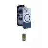 ieg™ iPhone 14 Kılıf Kozmos Form Özel Seri - Siyah Joko Magic 5D Hayalet Cam