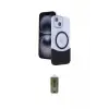 ieg™ iPhone 14 Kılıf Kozmos Form Özel Seri - Siyah Joko Magic 5D Hayalet Cam