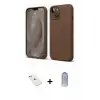 ieg™ iPhone 14 Kılıf Kozmos Yansıma Özel Seri - Siyah Joko Magic 5D Cam + Diamond Kamera Lens - SABE