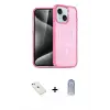 ieg™ iPhone 14 Kılıf Nova Asil Prime - Siyah Joko Magic 5D Cam + Diamond Kamera Lens - SABE