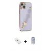 ieg™ iPhone 14 Kılıf Nova Işık Prime - Siyah Joko Magic 5D Cam + Diamond Kamera Lens - KI