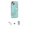 ieg™ iPhone 14 Kılıf Nova Işık Prime - Siyah Joko Magic 5D Cam + Diamond Kamera Lens - KI