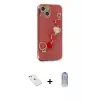 ieg™ iPhone 14 Kılıf Nova Işık Prime - Siyah Joko Magic 5D Cam + Diamond Kamera Lens - PE