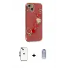 ieg™ iPhone 14 Kılıf Nova Işık Prime - Siyah Joko Magic 5D Cam + Shine Kamera Lens - GD