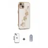 ieg™ iPhone 14 Kılıf Nova Işık Prime - Siyah Joko Magic 5D Cam + Shine Kamera Lens - GI
