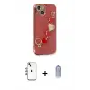 ieg™ iPhone 14 Kılıf Nova Işık Prime - Siyah Joko Magic 5D Cam + Shine Kamera Lens - GI