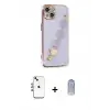 ieg™ iPhone 14 Kılıf Nova Işık Prime - Siyah Joko Magic 5D Cam + Shine Kamera Lens - GI