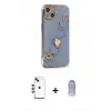 ieg™ iPhone 14 Kılıf Nova Işık Prime - Siyah Joko Magic 5D Cam + Shine Kamera Lens - YL